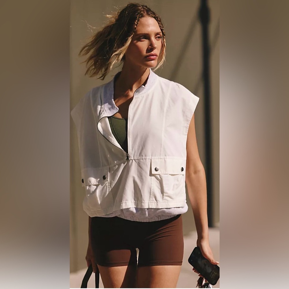 Free people present moment vest